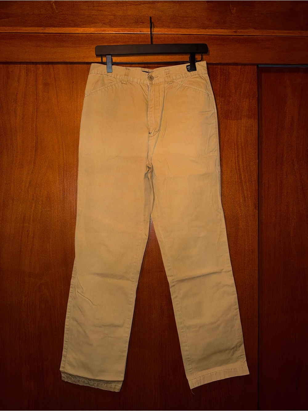 Vintage Versace Jeans Couture Beige Khaki Cotton Trousers